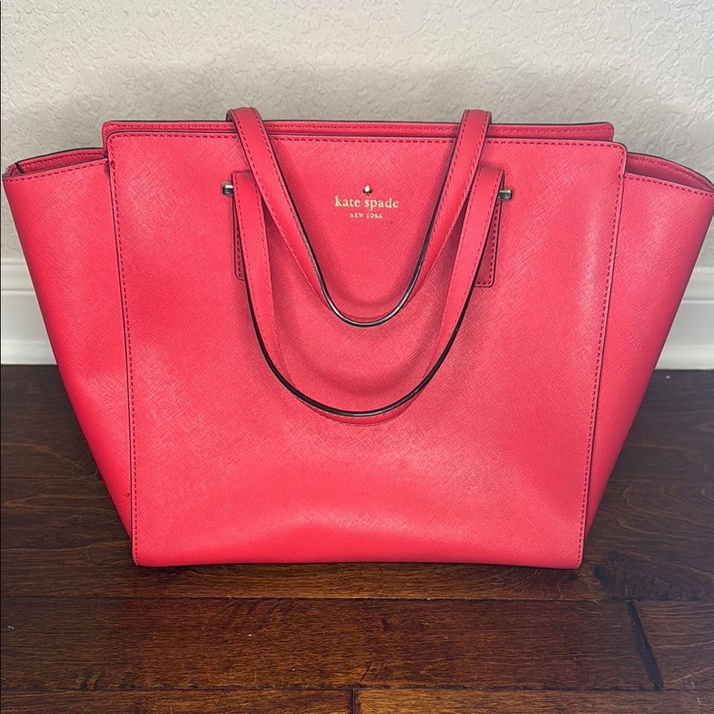 Kate Spade Red Tote Bag